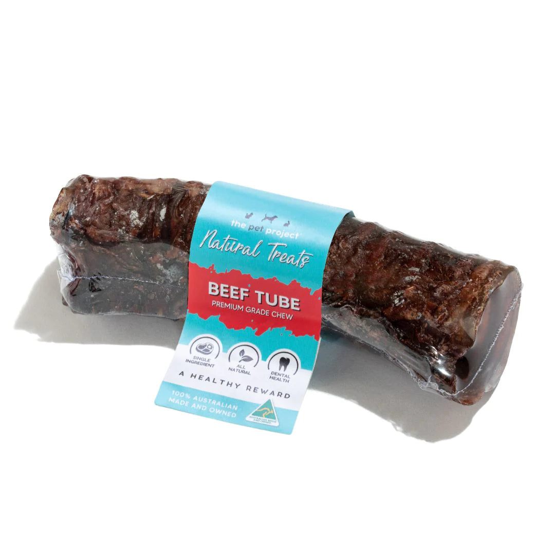 Shop Natural Beef Tube Treat for Dogs - The Pet Project - The Doggie Shop - 