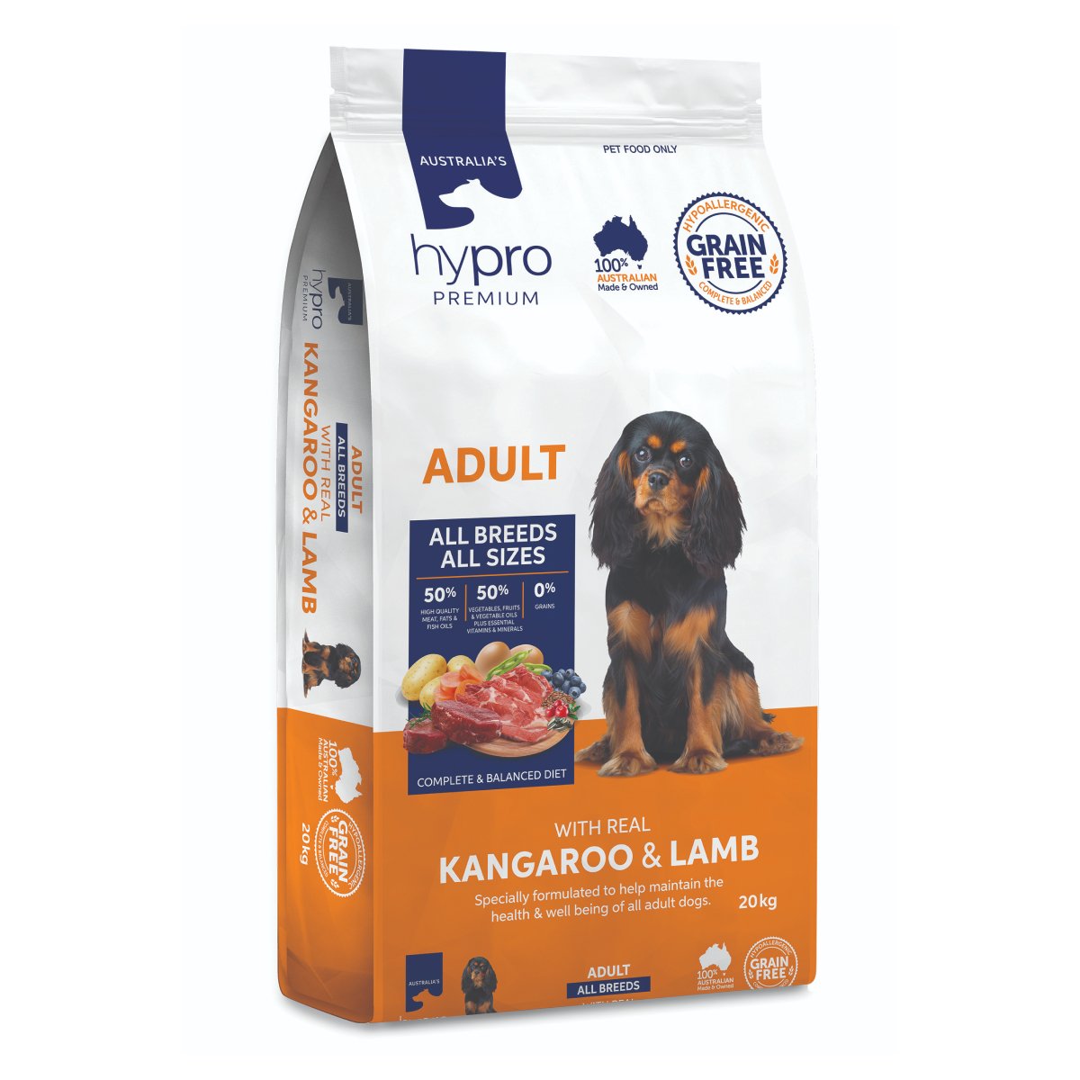 Shop Hypro Premium Adult Dog Grain Free – Kangaroo & Lamb - The Doggie Shop - 