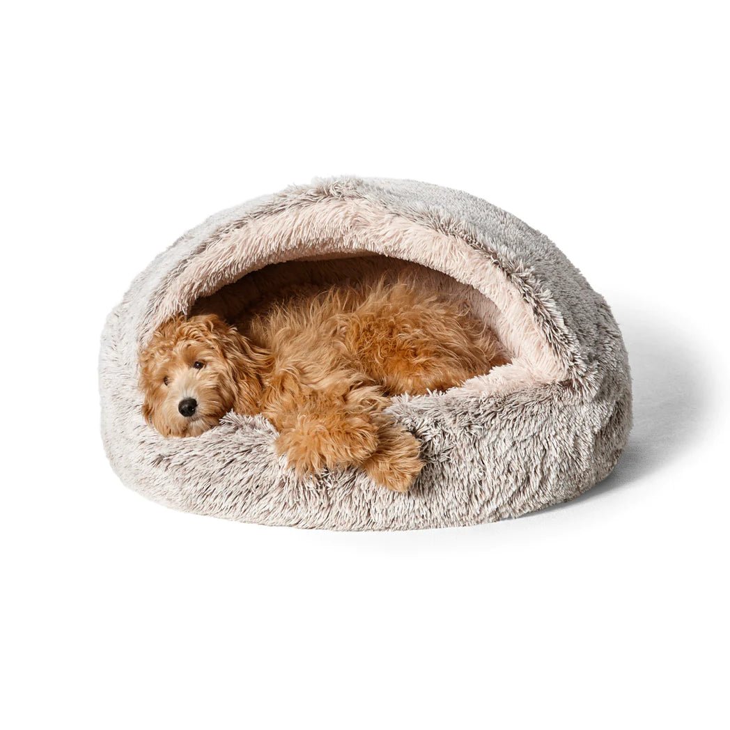 Shop Snooza Calming Hoodie Cuddler Mink - Small - The Doggie Shop - 